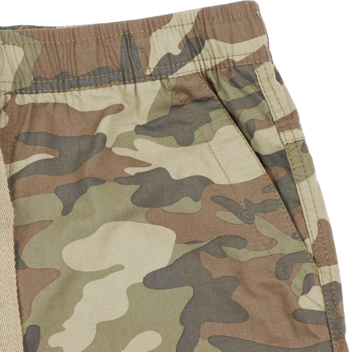 Bermuda Camuflaje Militar Cintura El&aacute;stica Fukka para Ni&ntilde;o image number null