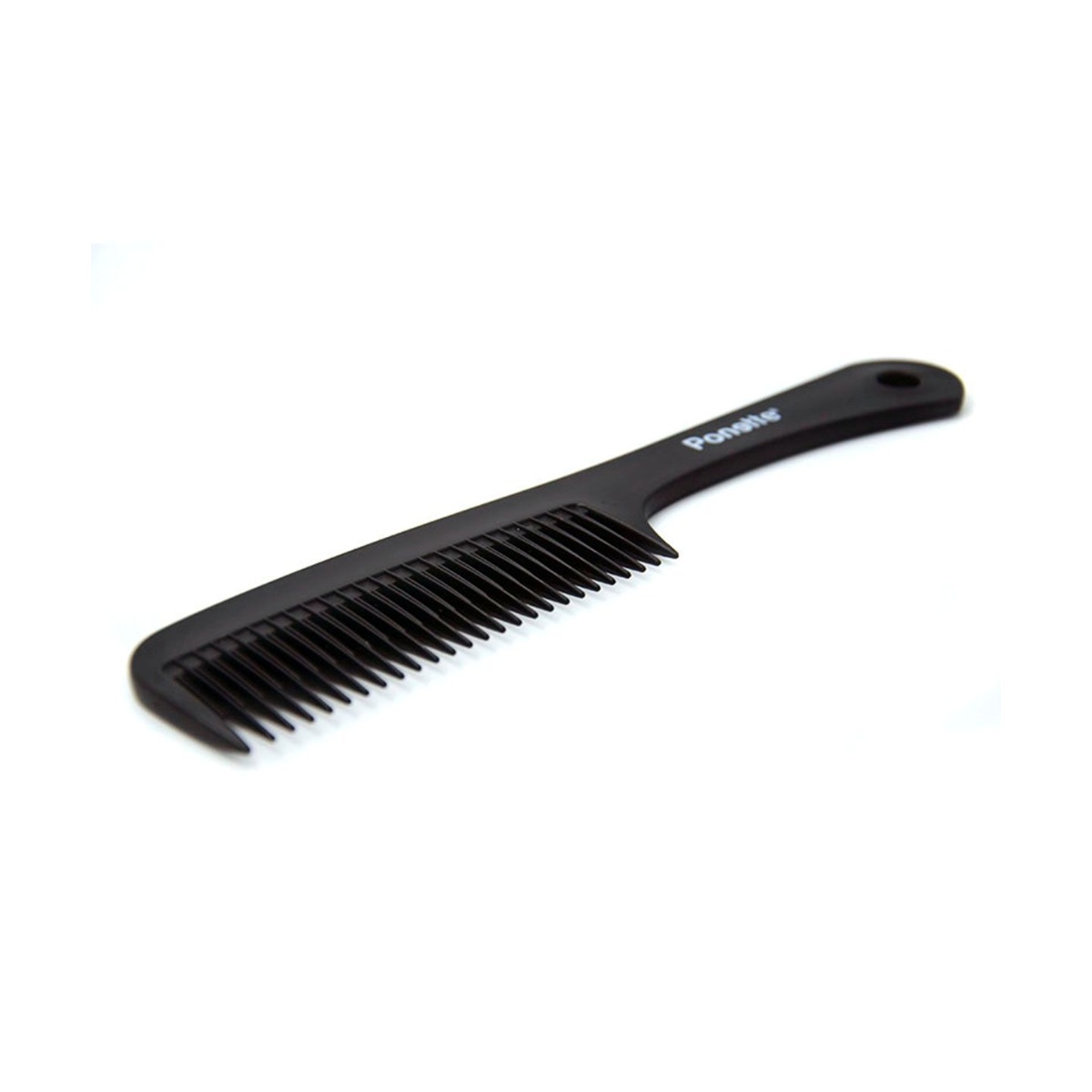 Peine Escarpidor Negro Delgado Ponette image number null