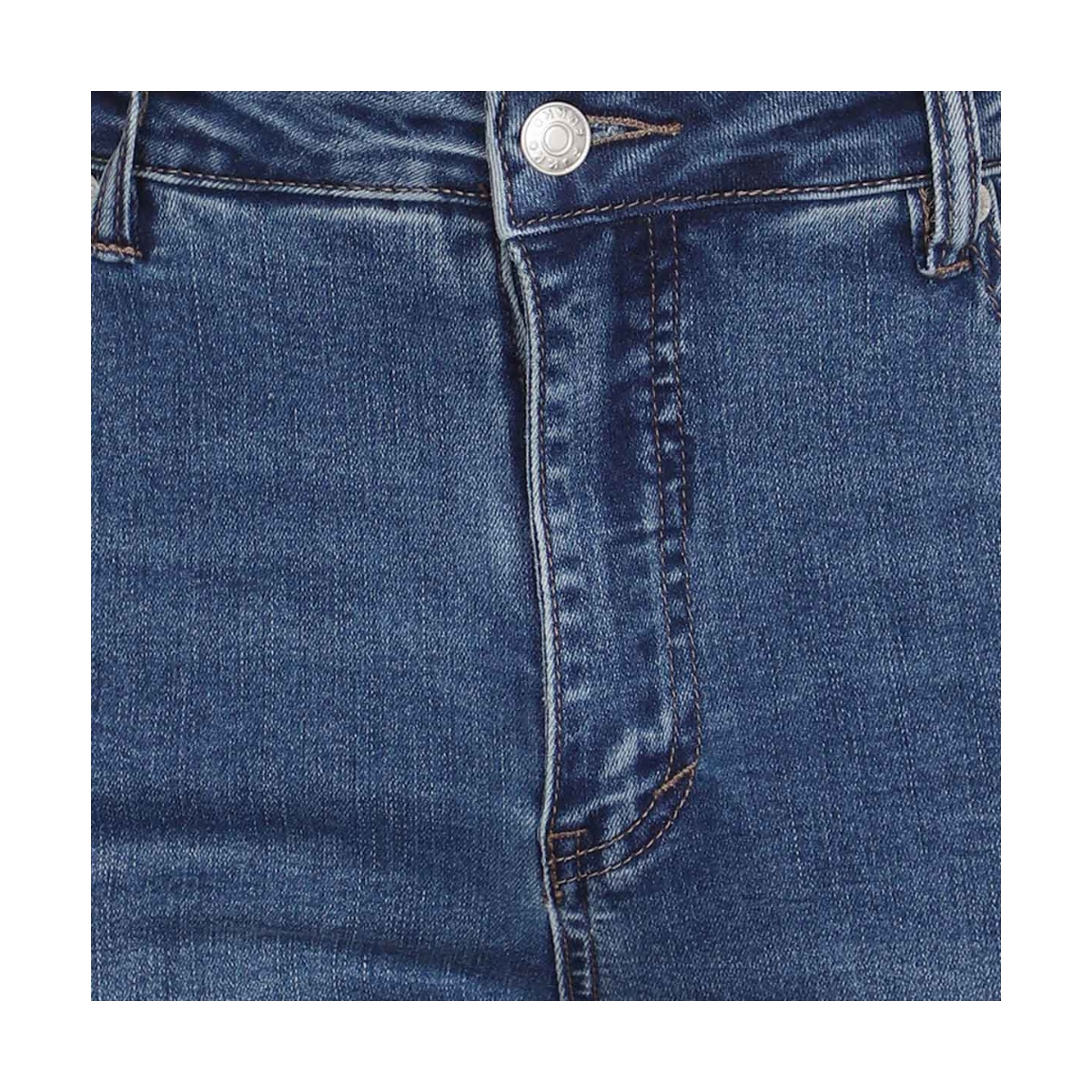 Pantal&oacute;n Mezclilla Flare Fukka Para Mujer Curvy image number null