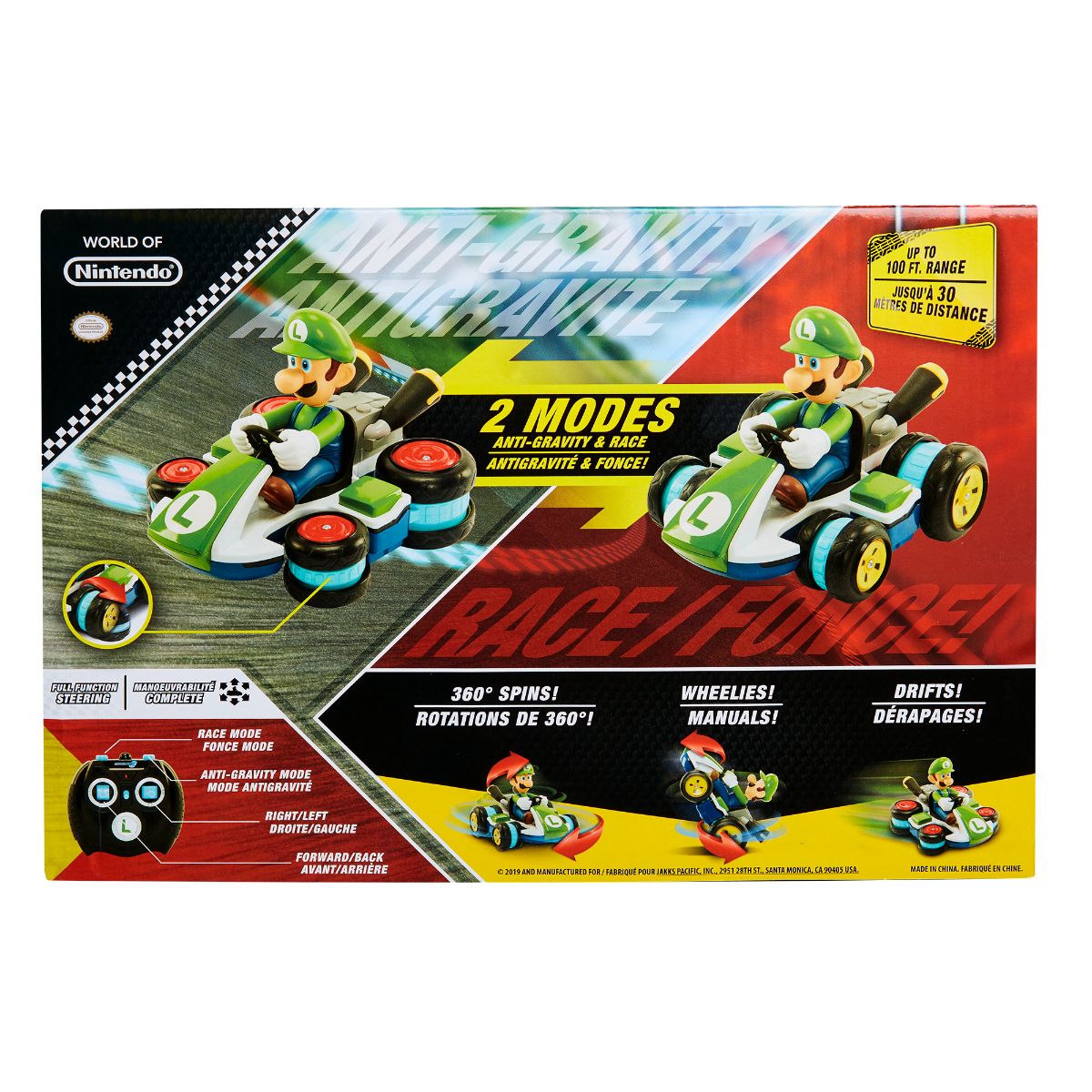 Mariokart Nintendo Luigi Radio Control Mini image number null