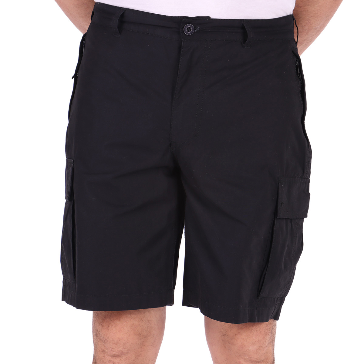 Bermuda Cargo Verde Militar Fukka para Hombre image number null