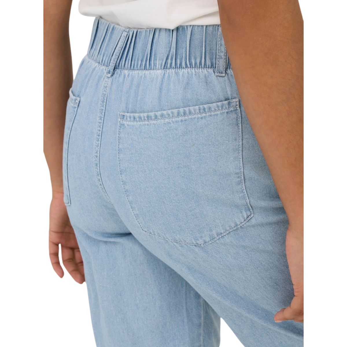 Short demin con cinta JDY para mujer Junior image number null