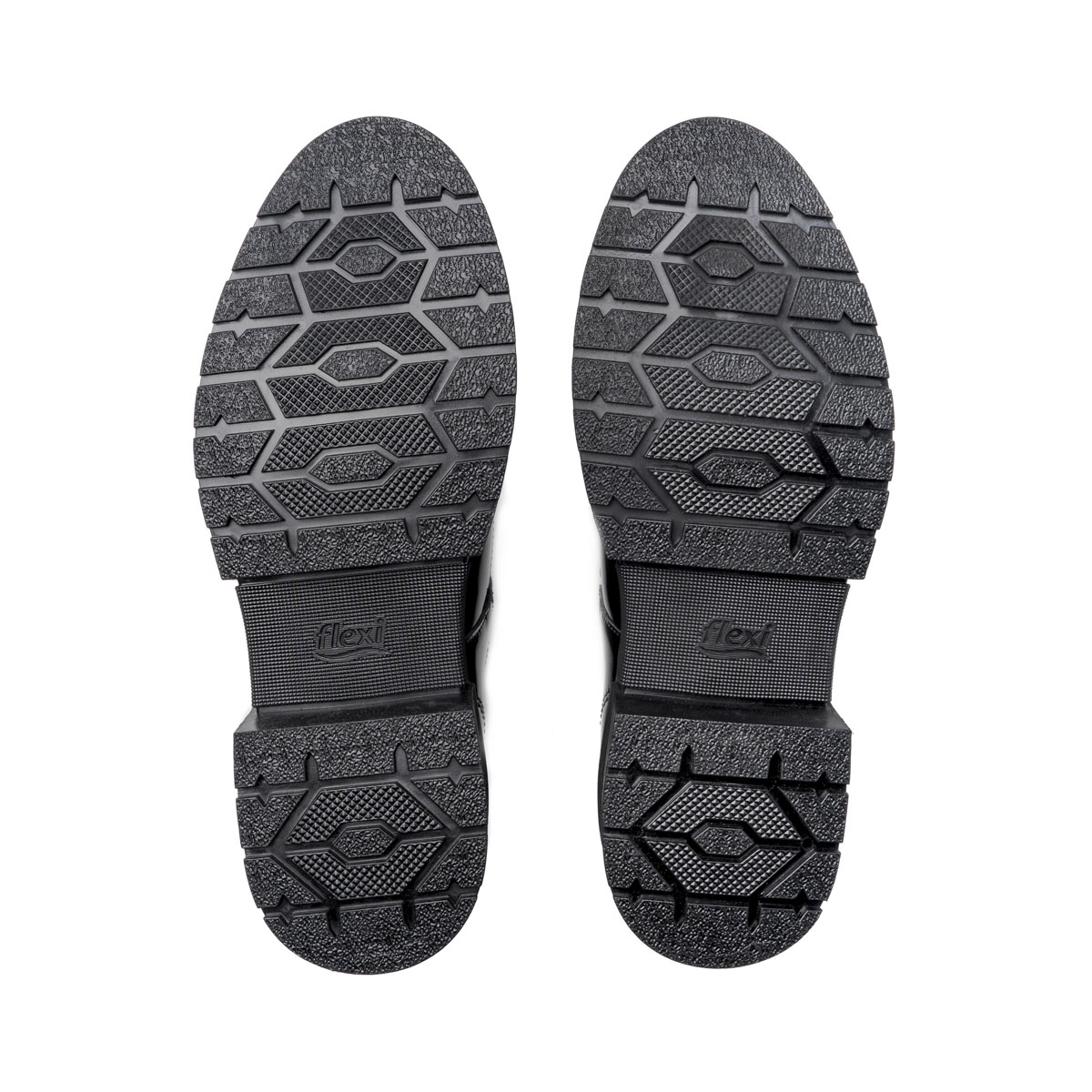 Zapato Escolar en Charol Antica Flexi Suela Gruesa Ajuste Hebilla para Ni&ntilde;a image number null