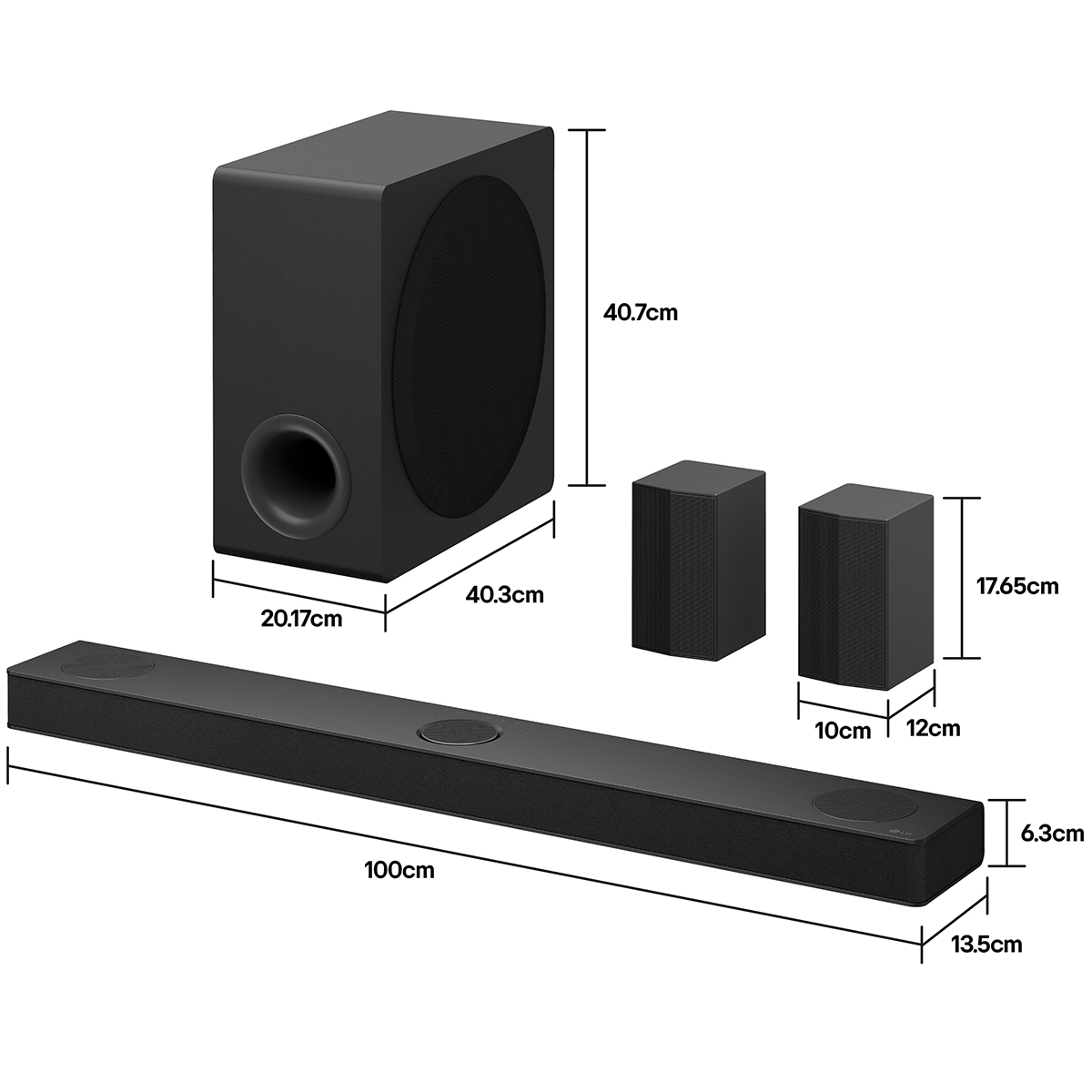 Barra de Sonido LG 5.1.3 Canales S80TR image number null