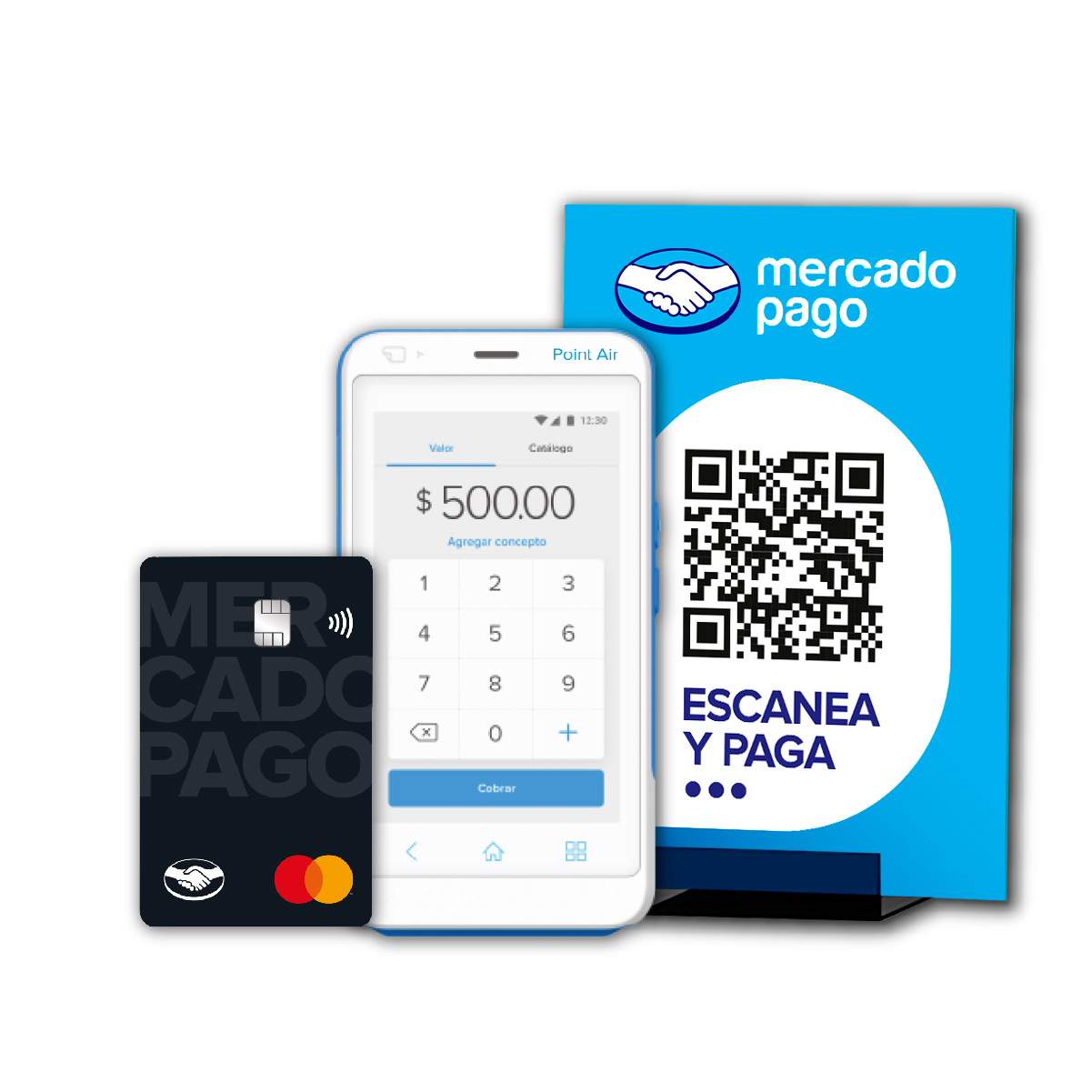 Kit lector de tarjetas air Mercado Pago image number null
