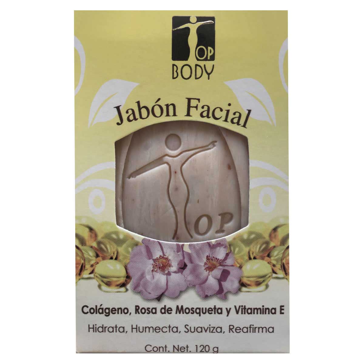 Jab&oacute;n Corporal Y Facial  De Col&aacute;geno  Vitamina E  Rosa De Mosqueta image number null