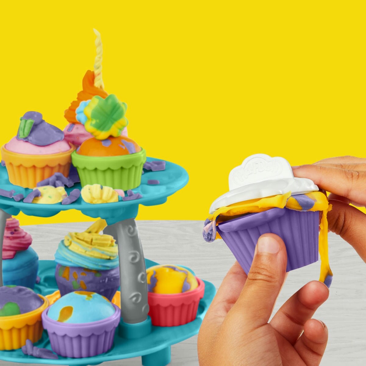 Play-Doh Set de Juego La Torre de Pastelitos Hasbro image number null