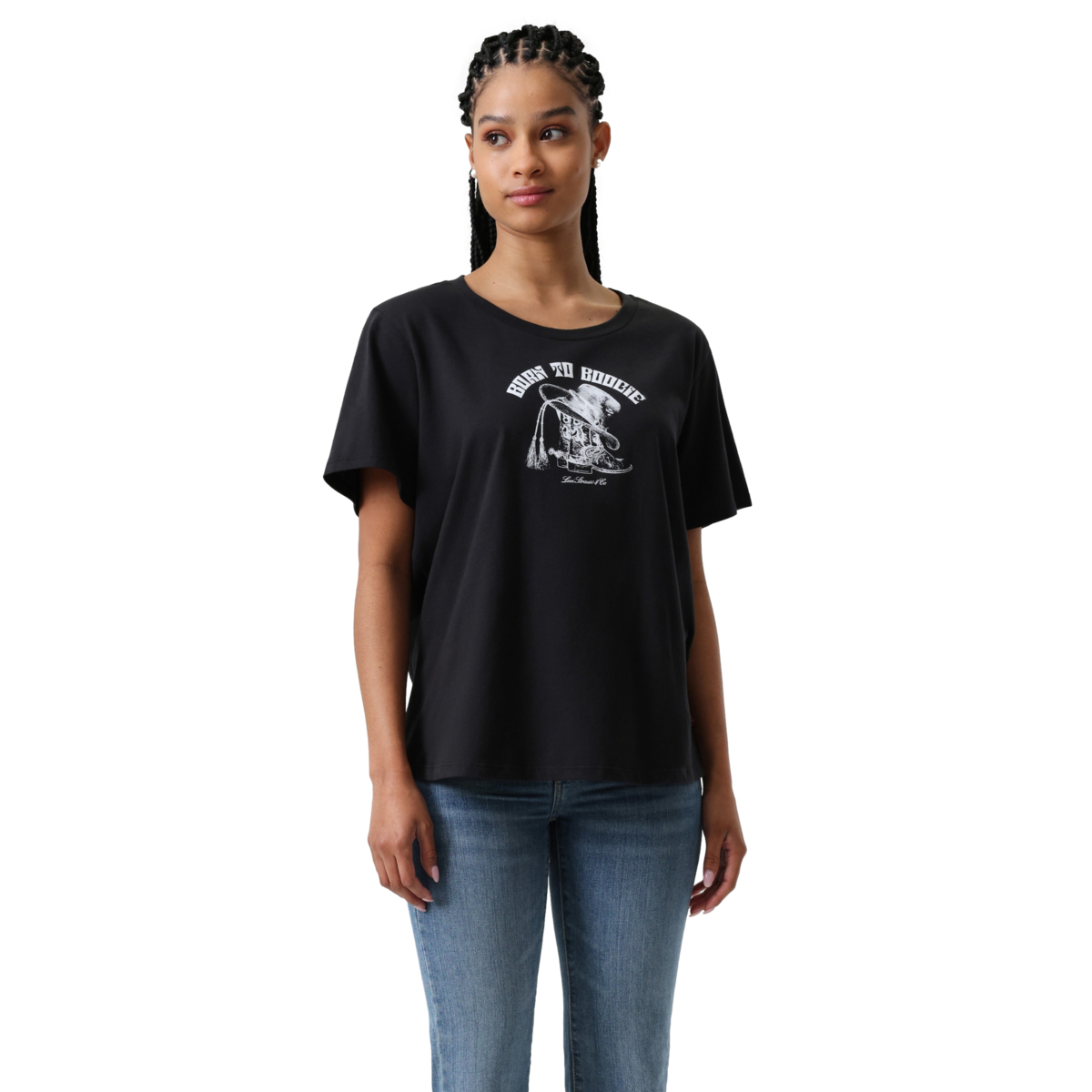 Levi&rsquo;s&reg; Playera Perfect Logo Para Mujer Curvy image number null