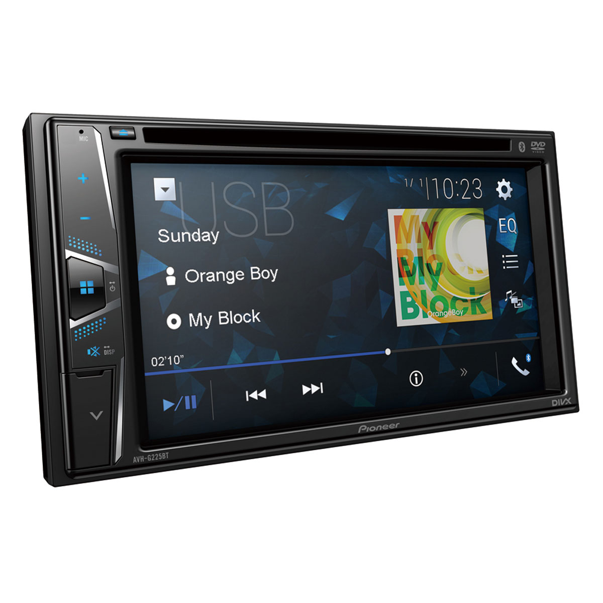 Autoest&eacute;reo de Pantalla 6.2" AVH-G225BT Pioneer image number null