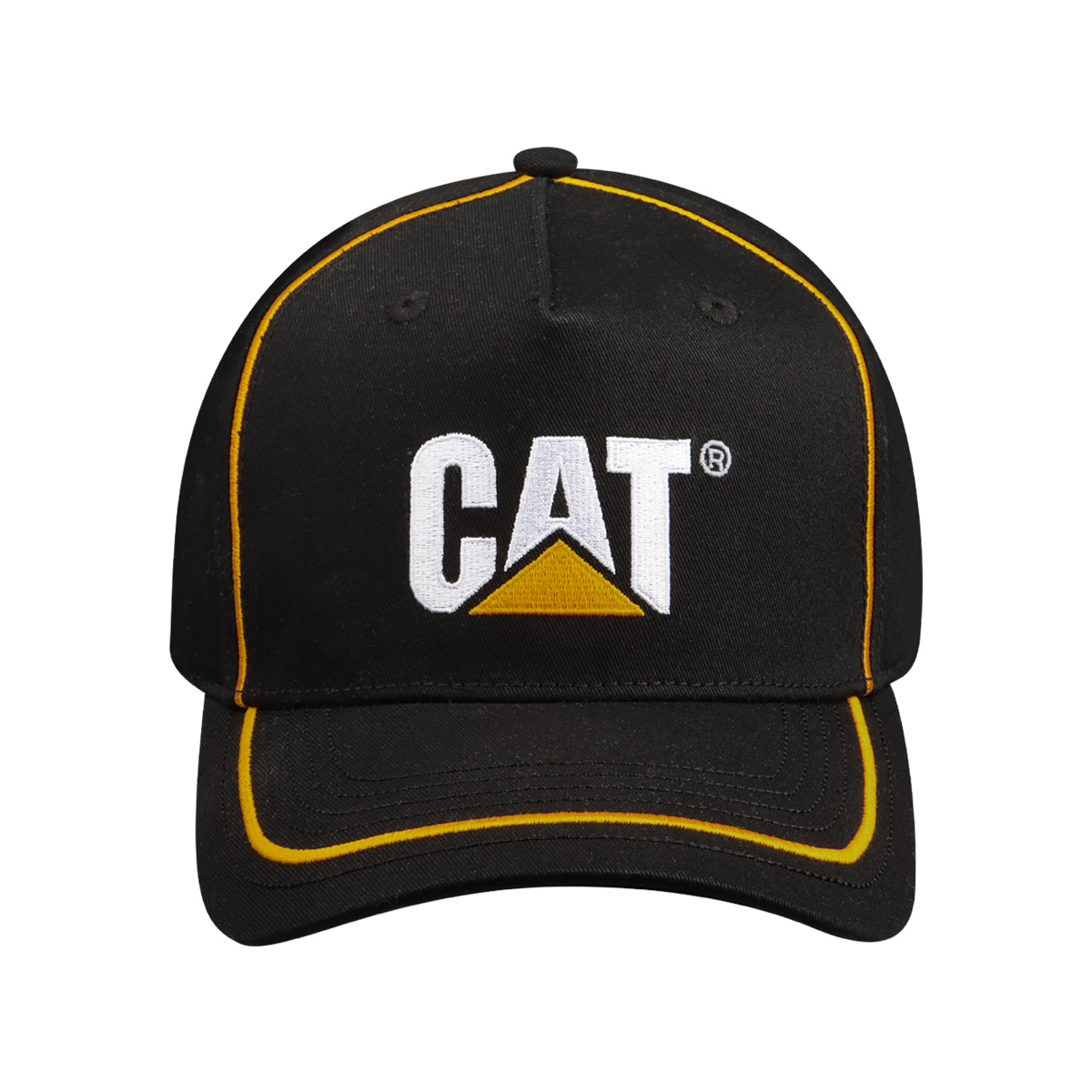 Gorra con Dise&ntilde;o Bordado CAT Negro para Hombre image number null