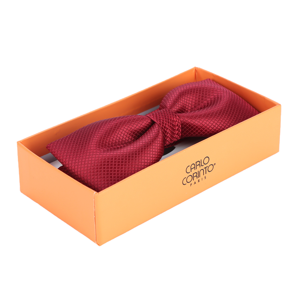 Mo&ntilde;o Semi Liso Poli&eacute;ster Brillo Elegante Carlo Corinto para Hombre image number null