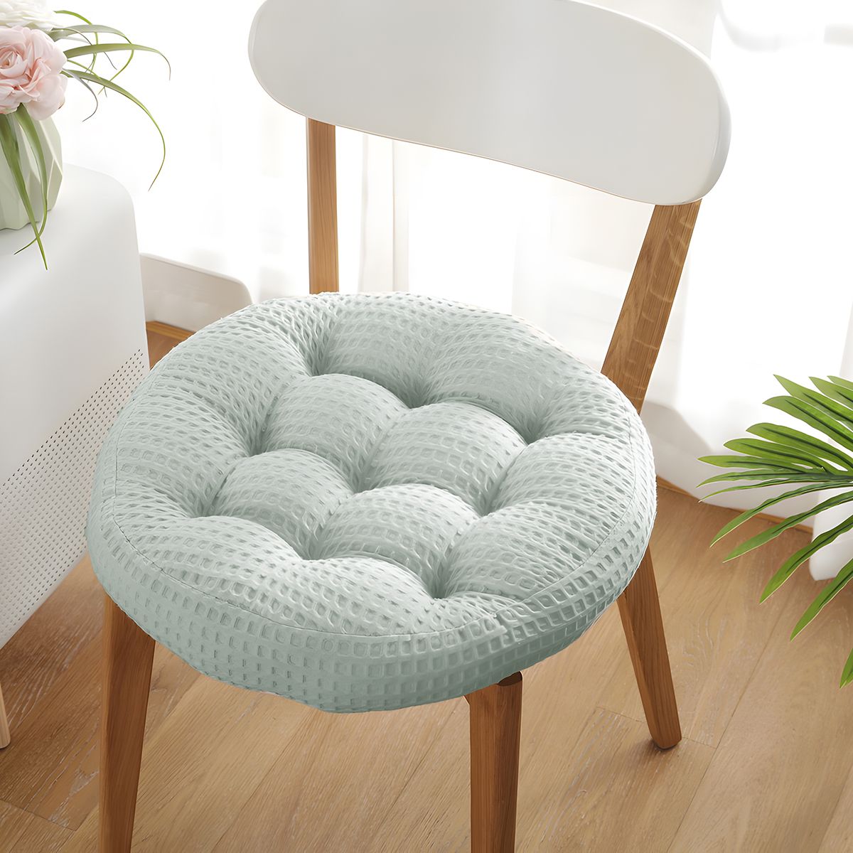 Coj&iacute;n Para Silla Gris Claro HOME & DETAILS image number null