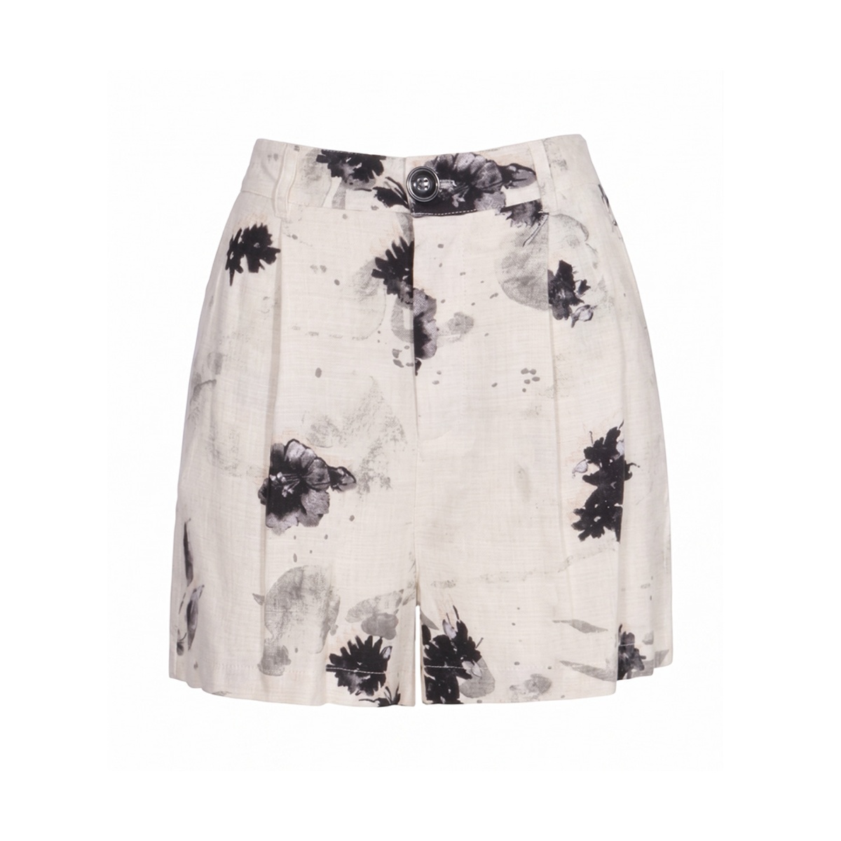 Short Con Pinzas Limoncello Para Mujer Junior image number null