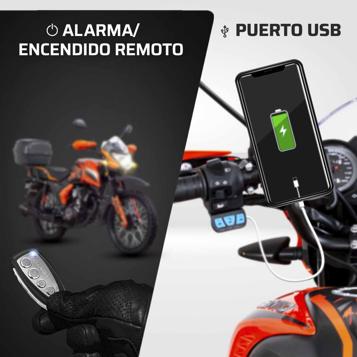 Motocicleta Vento Xplor 190 Gris/Naranja 2026 image number null