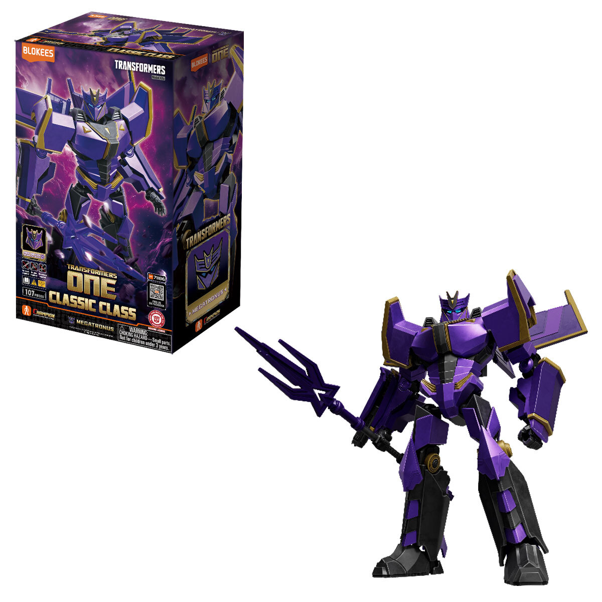 Figura de Acci&oacute;n Transformers Classic Transformers One Megatronus 7 image number null