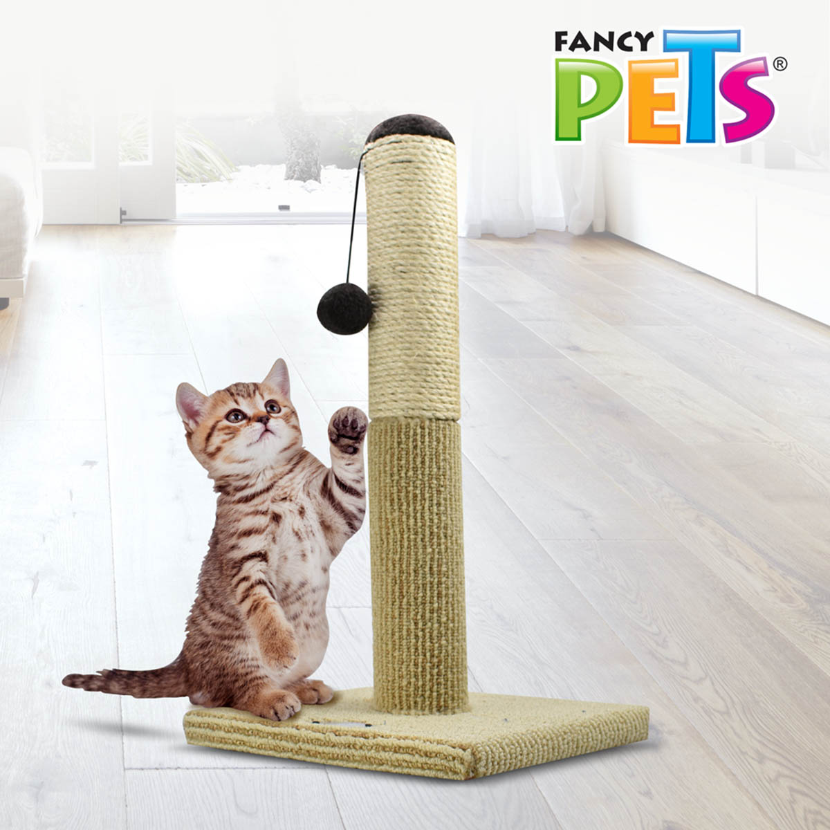 Poste Rascador 55 Cm Fancy Pets Mod. Fl8450 image number null