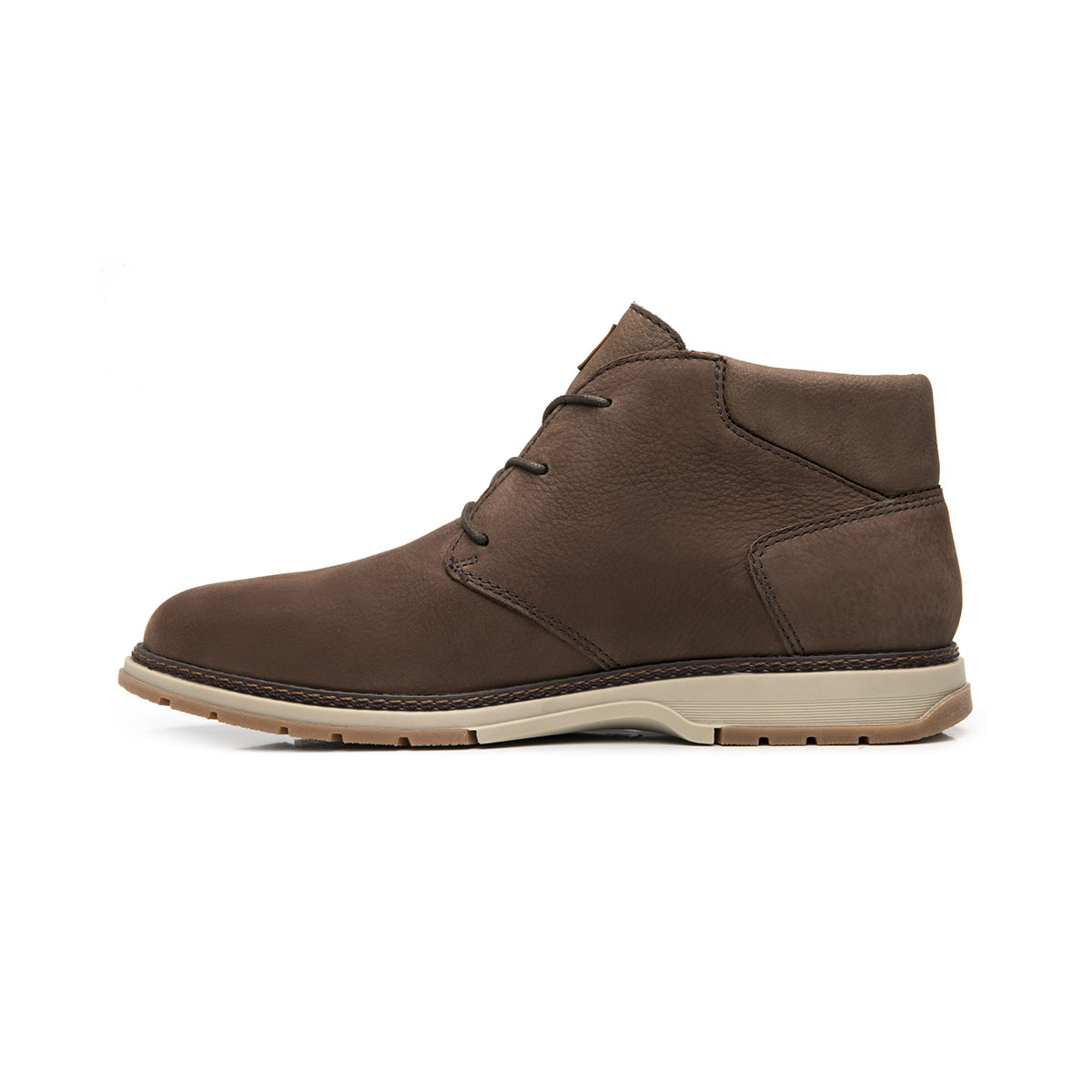 Bota Casual en Piel Flexi Caf&eacute; para Hombre image number null