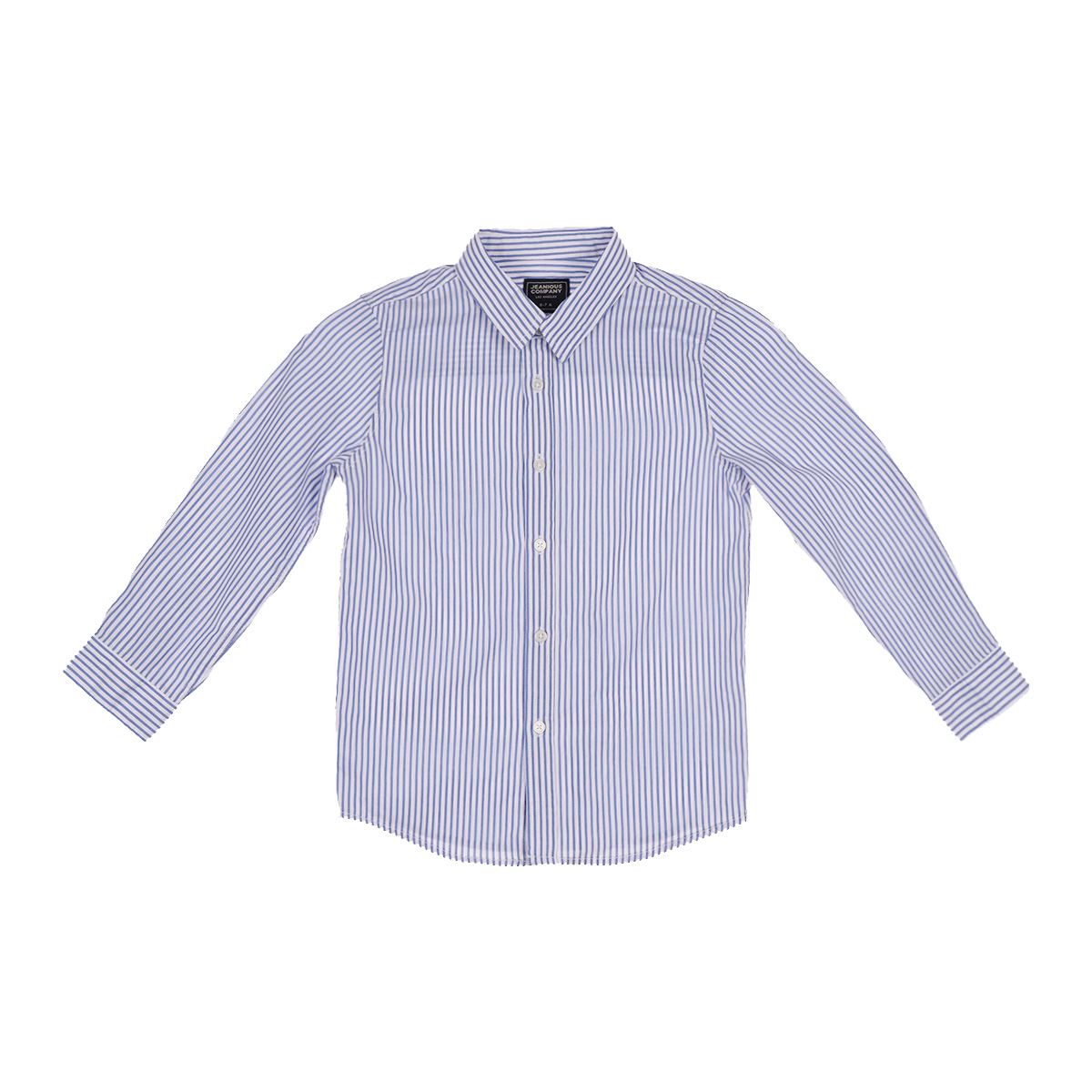 Camisa a Rayas Manga Larga  Algod&oacute;n JEANIOUS oara Ni&ntilde;o image number null