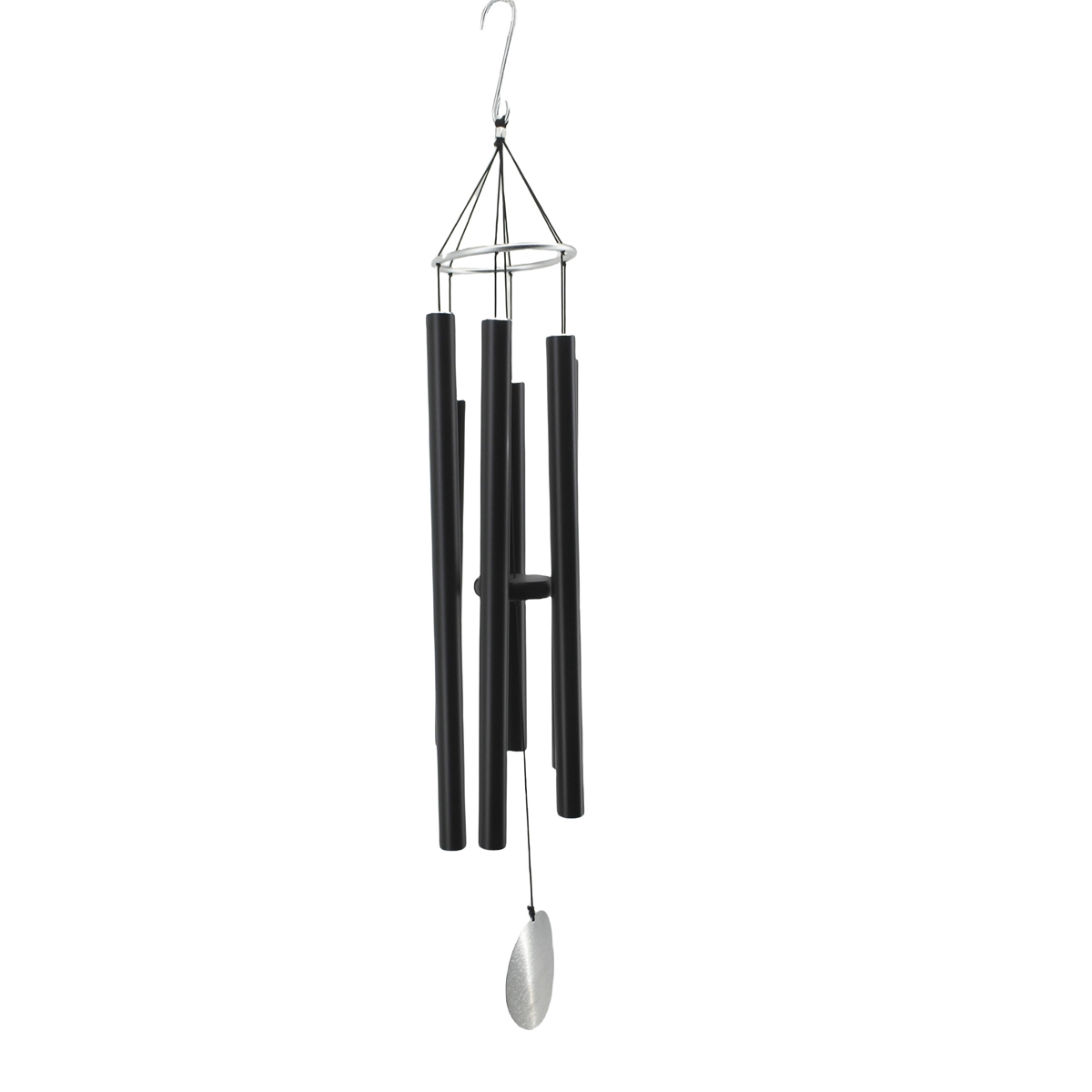Campana de Viento Vintage Home New Black Pipes image number null