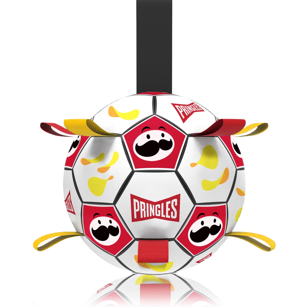 Juguete de mascota en forma pelota Pringles image number null