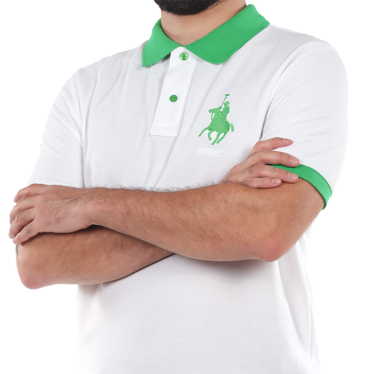 Playera Polo Manga Corta Logo Polo Club para Hombre image number null