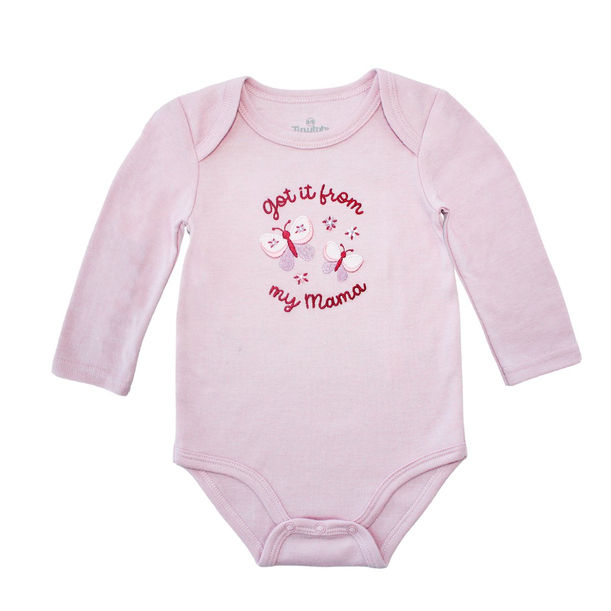 3 Pack Body Manga Larga Tiny Tots Beb&eacute; Ni&ntilde;a image number null
