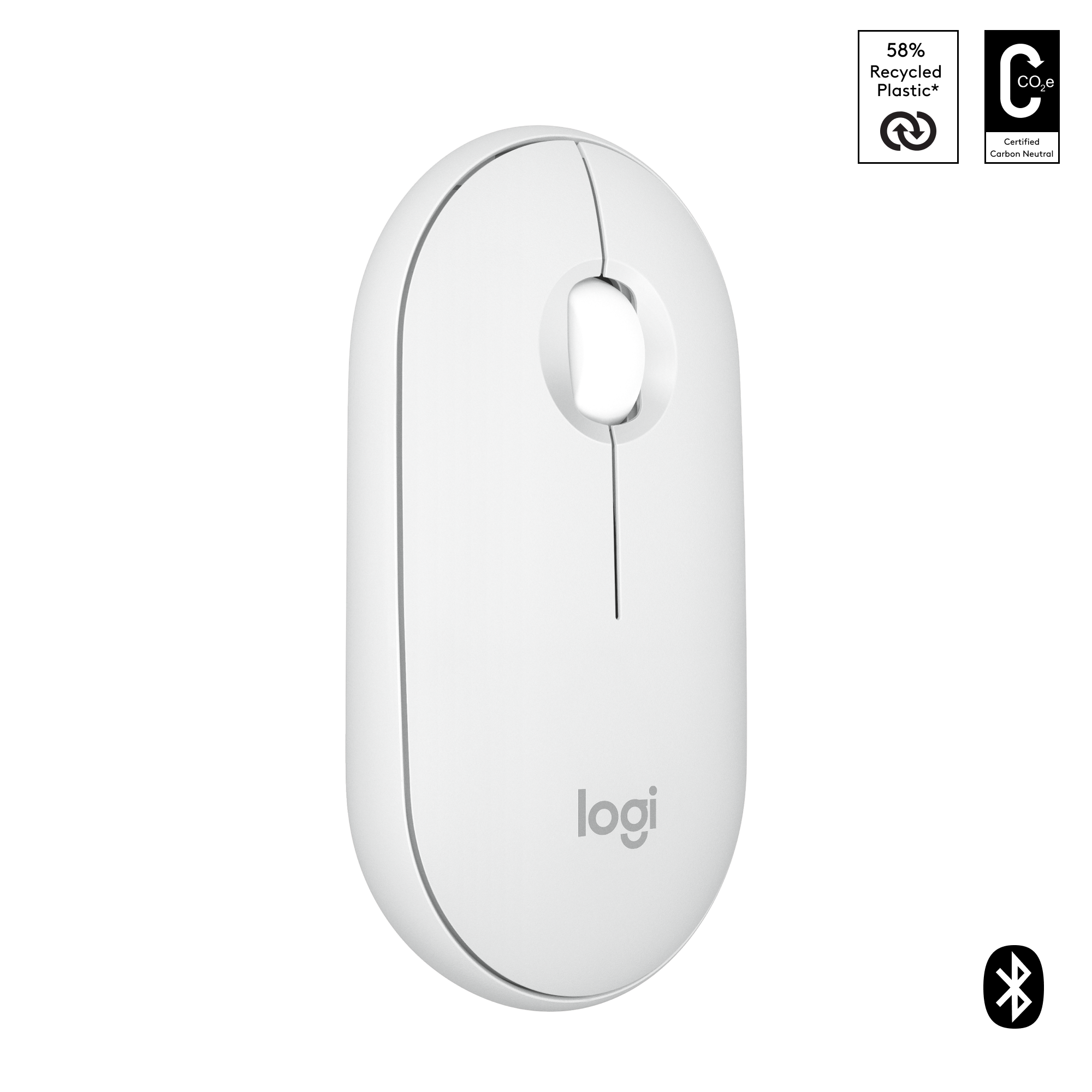 Mouse Inal&aacute;mbrico Pebble 2 M350s image number null