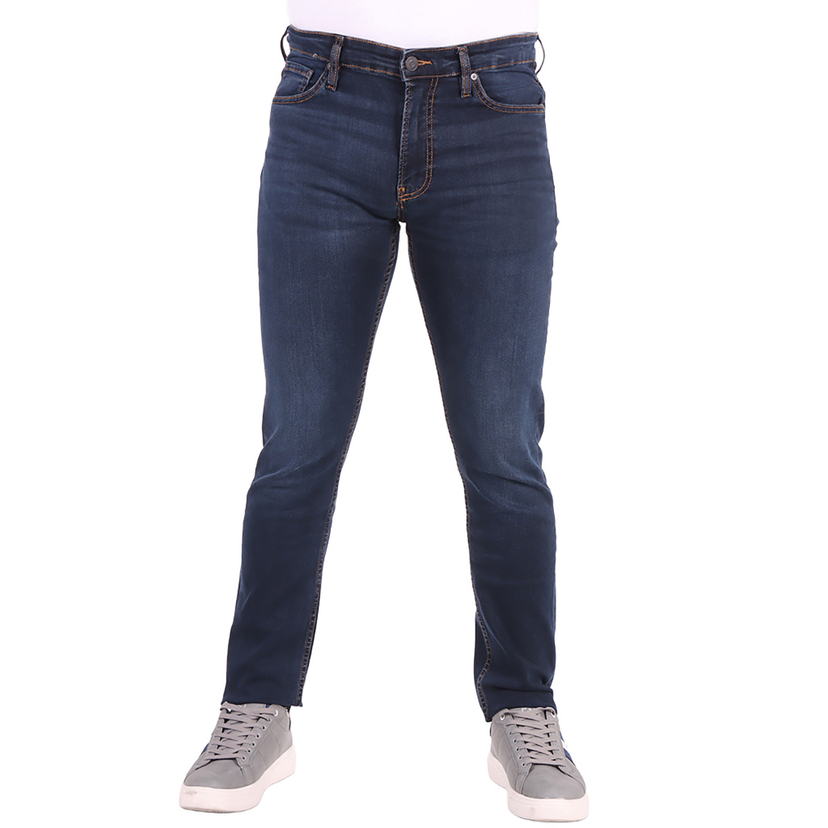 Jeans Slim Fit Deslavado Oscuro OVS para Hombre image number null