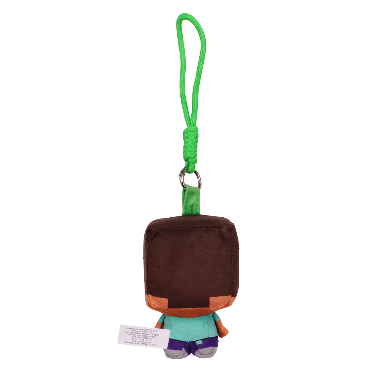 Minecraft Peluche Dangler Steve  Ruz image number null