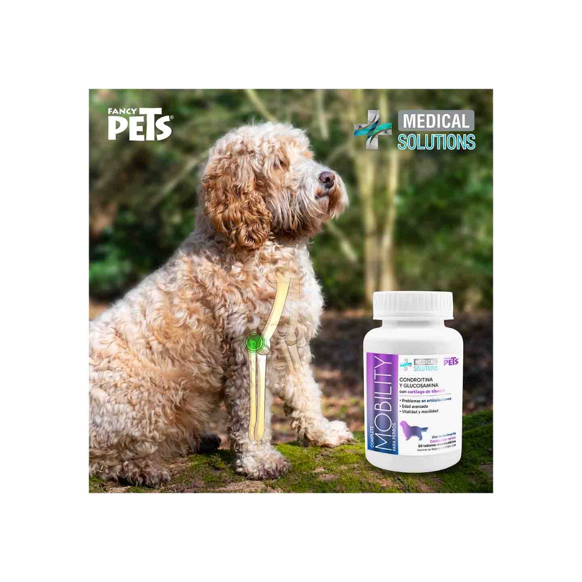 Complete Mobility Para Perros - 60 Tab Medical Solutions image number null