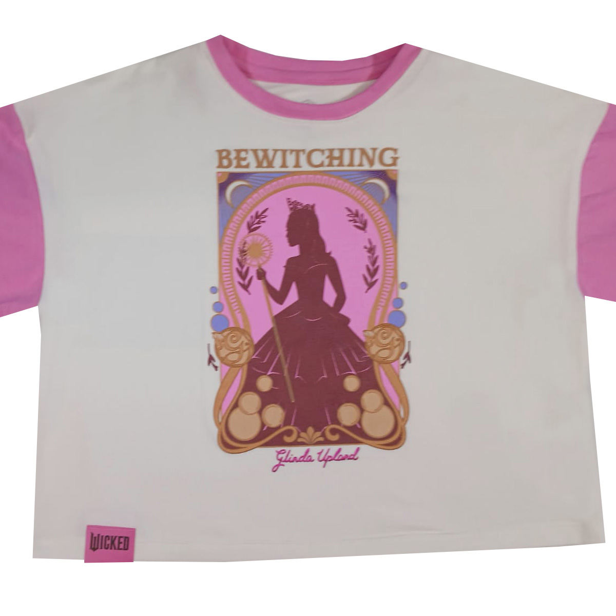 Playera de Manga Corta Glinda Wicked para Ni&ntilde;a image number null