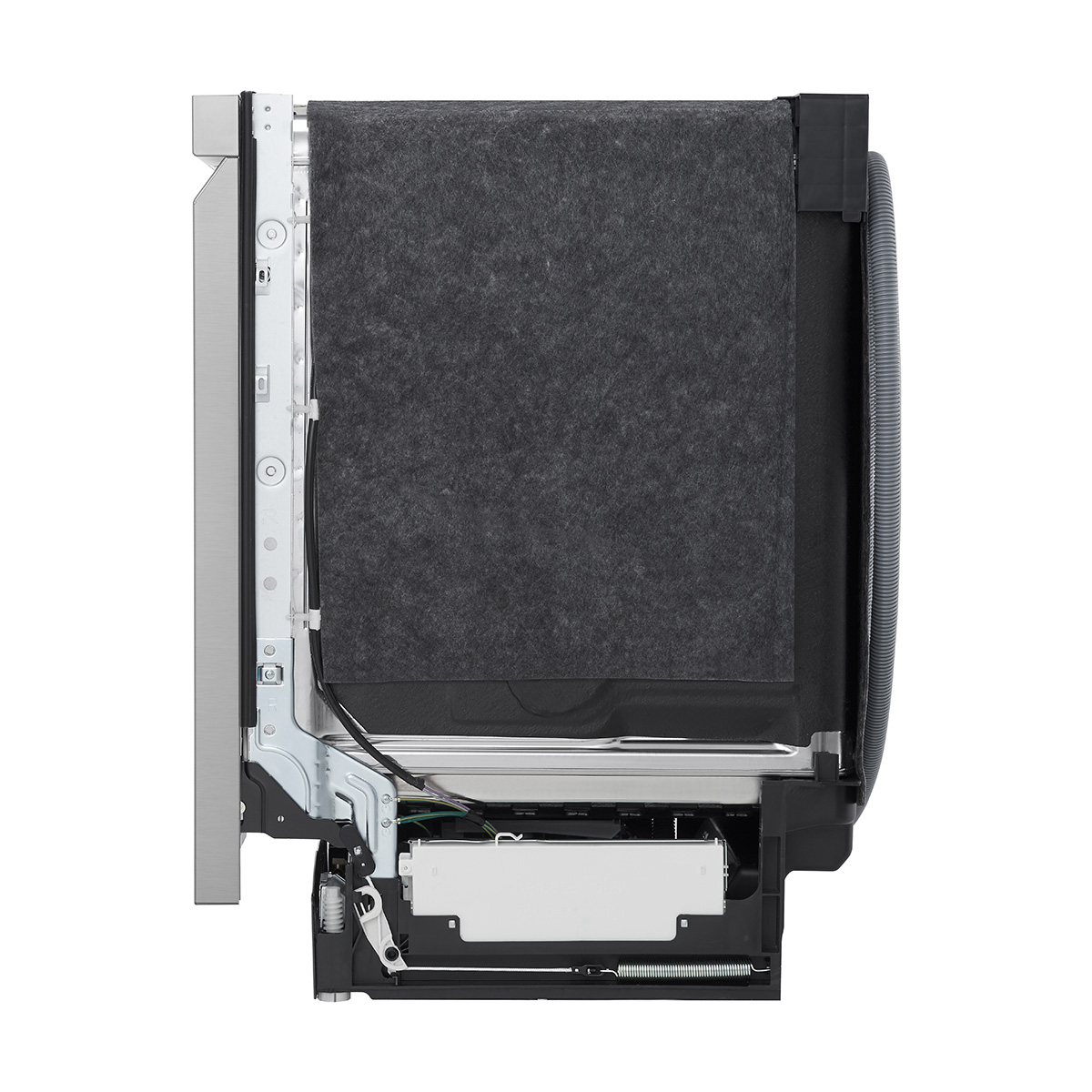 Lavavajillas LG QuadWash TrueSteam Empotre Acero Inoxidable color Negro LDP6810SS image number null