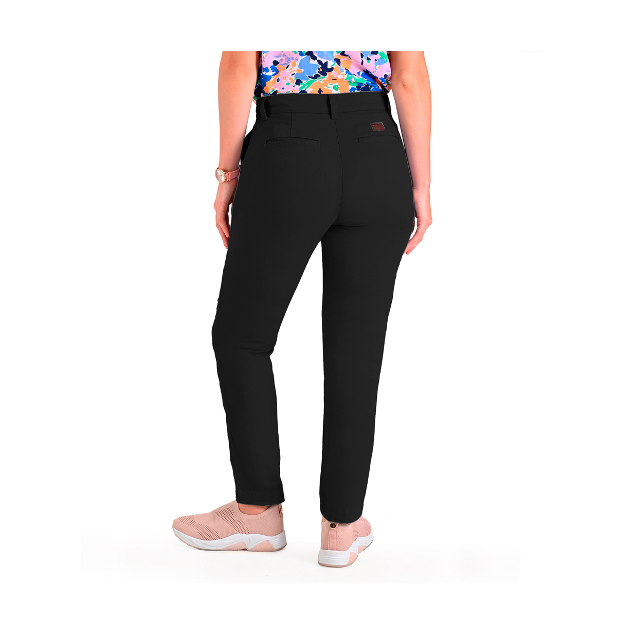 Pantal&oacute;n Casual Sin Pinza Slim Supply Para Mujer Casual image number null