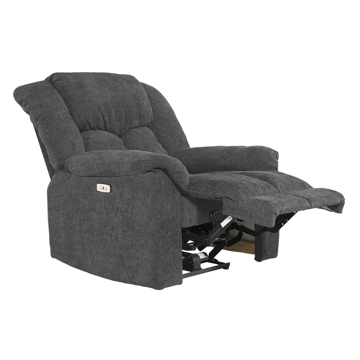 Reclinable El&eacute;ctrico Clark Gris Oxford Violanti image number null