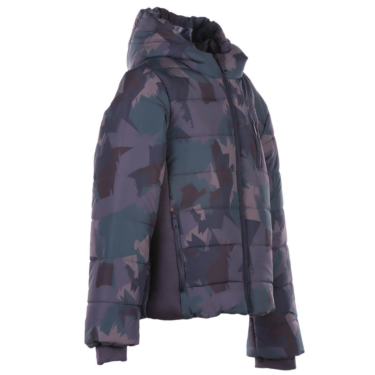 Chamarra Acolchada Camuflaje con Capucha Jeanious para Ni&ntilde;o image number null