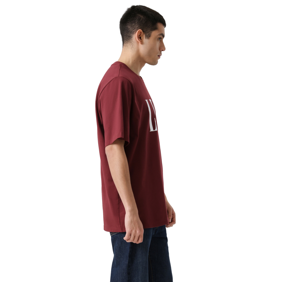 Playera con Grafico Levi's Rojo Manga Corta para Hombre Plus image number null