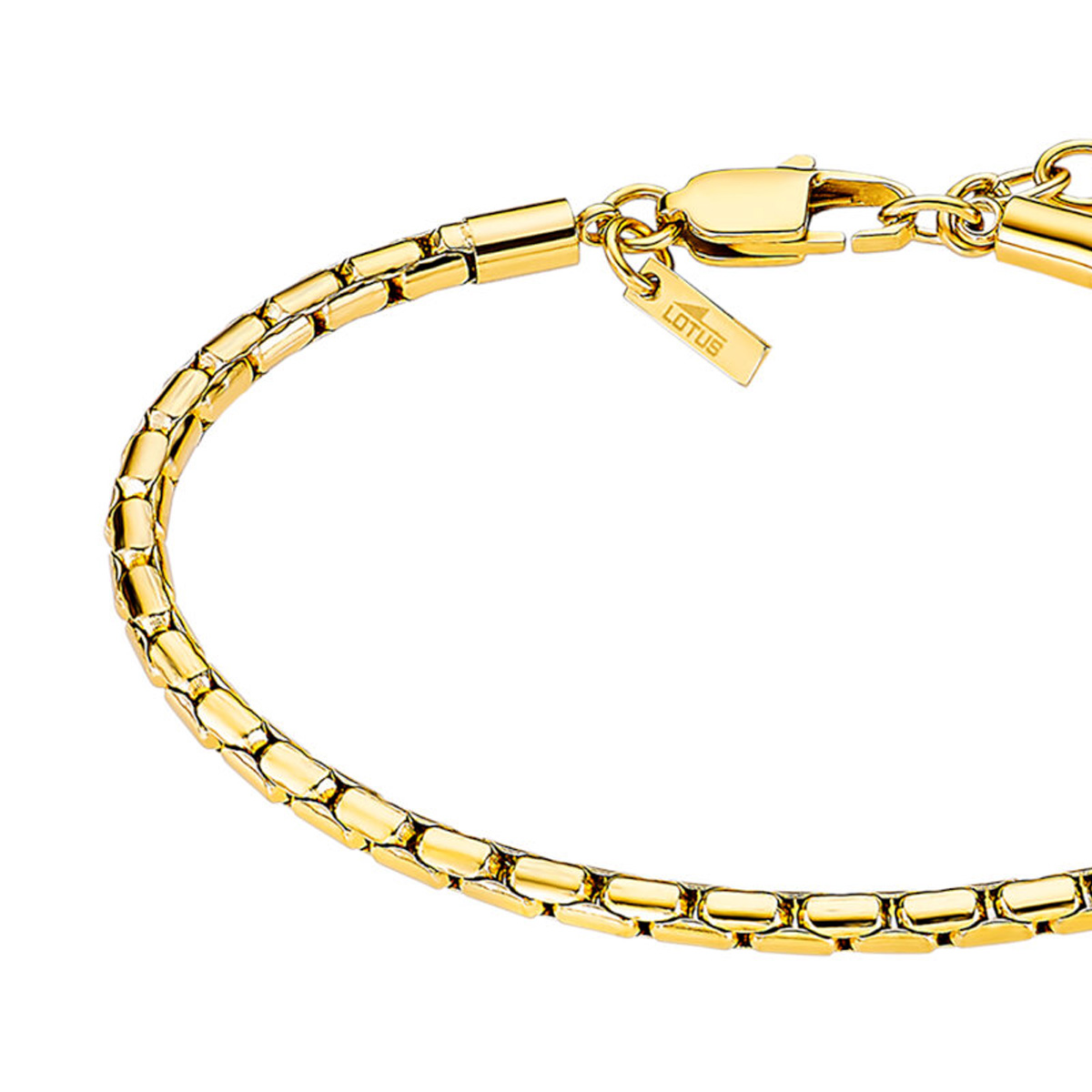 Brazaletes Acero Inoxidable Lotus Style para Hombre image number null