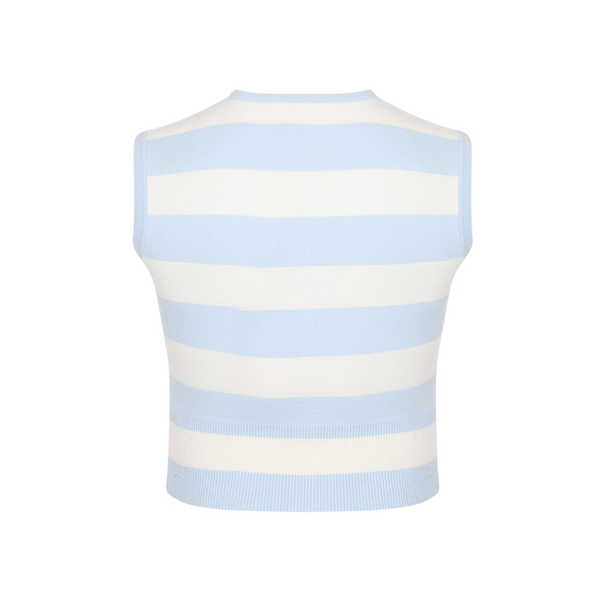 Chaleco Tejido Franjas Fukka para Mujer Curvy image number null