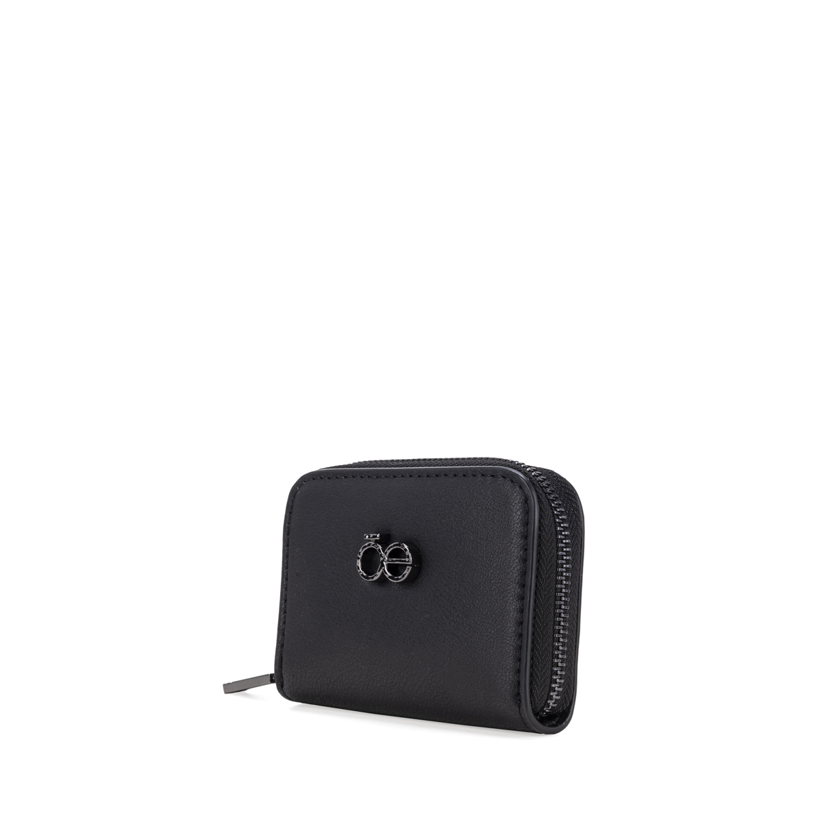 Billetera Cierre Sencillo Cloe Negra para Mujer image number null