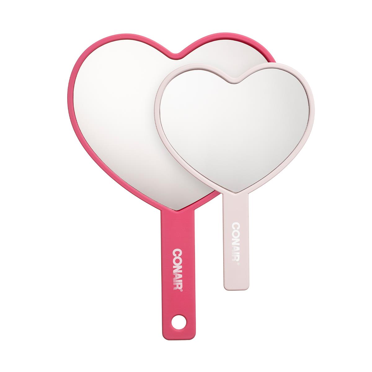 Set De Espejos Coraz&oacute;n Conair 2 Pzas Scunci image number null