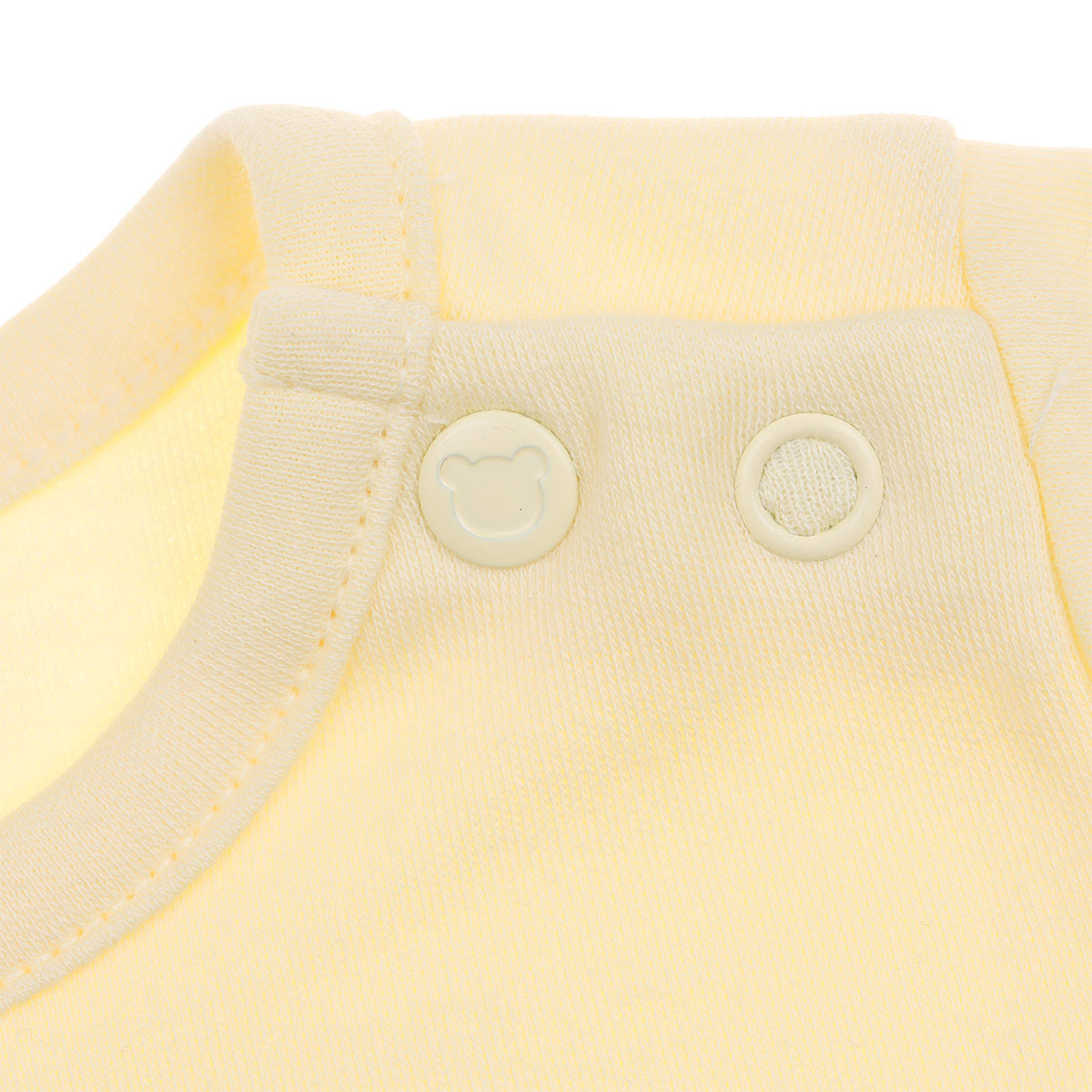 Pack 2 Bodys Liso y con Rayas Algod&oacute;n Carosello para Beb&eacute; Unisex image number null