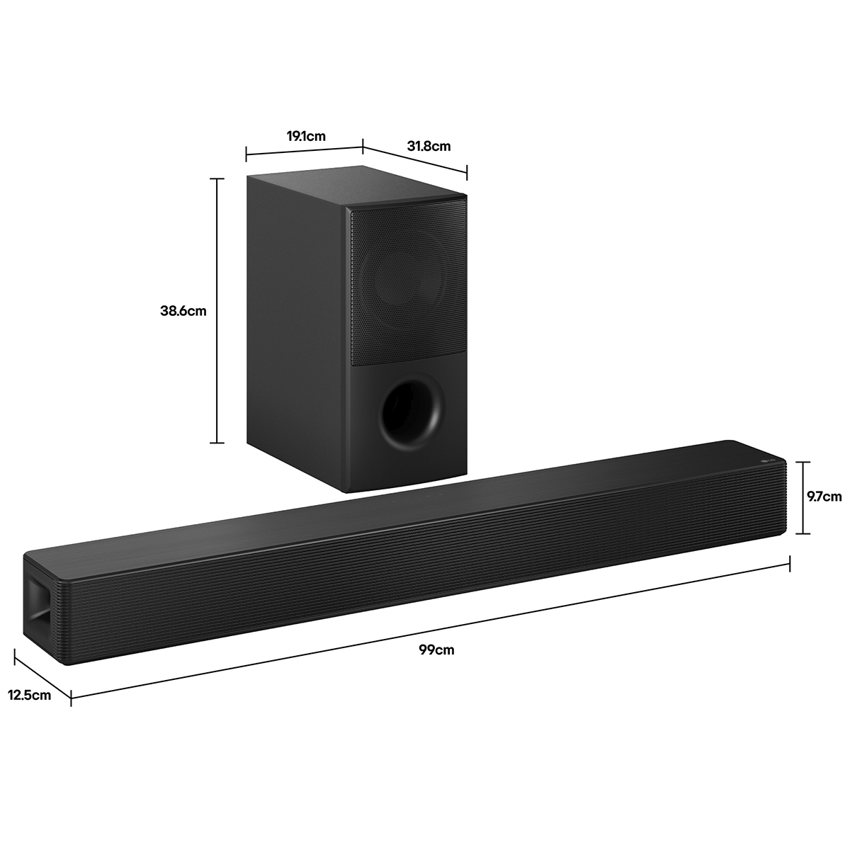 Barra de Sonido LG 4.1 Sh5a image number null
