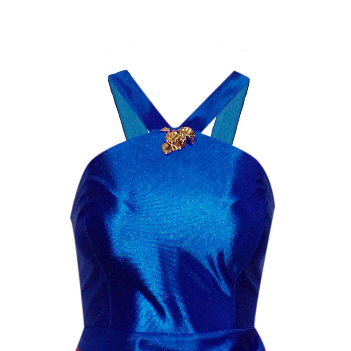 Vestido Falda Drapeada Philosophy Jr Nights Para Mujer image number null