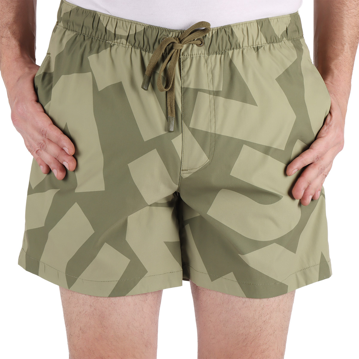 Short Traje de Ba&ntilde;o Estampado Geom&eacute;trico Fukka Hombre image number null