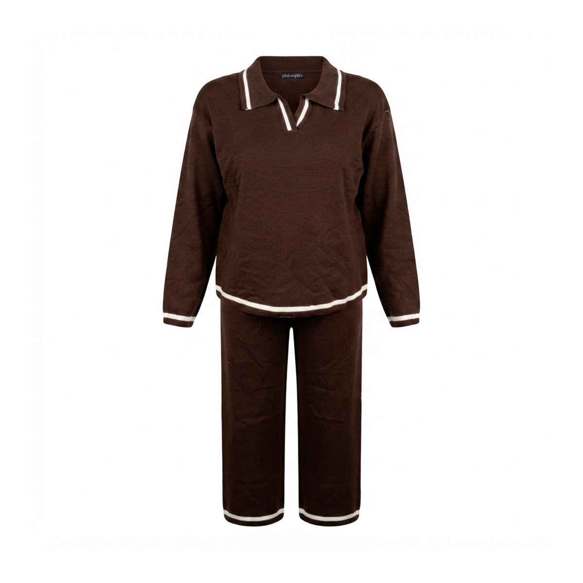 Conjunto Su&eacute;ter Y Pantal&oacute;n Philosophy Para Mujer Junior image number null