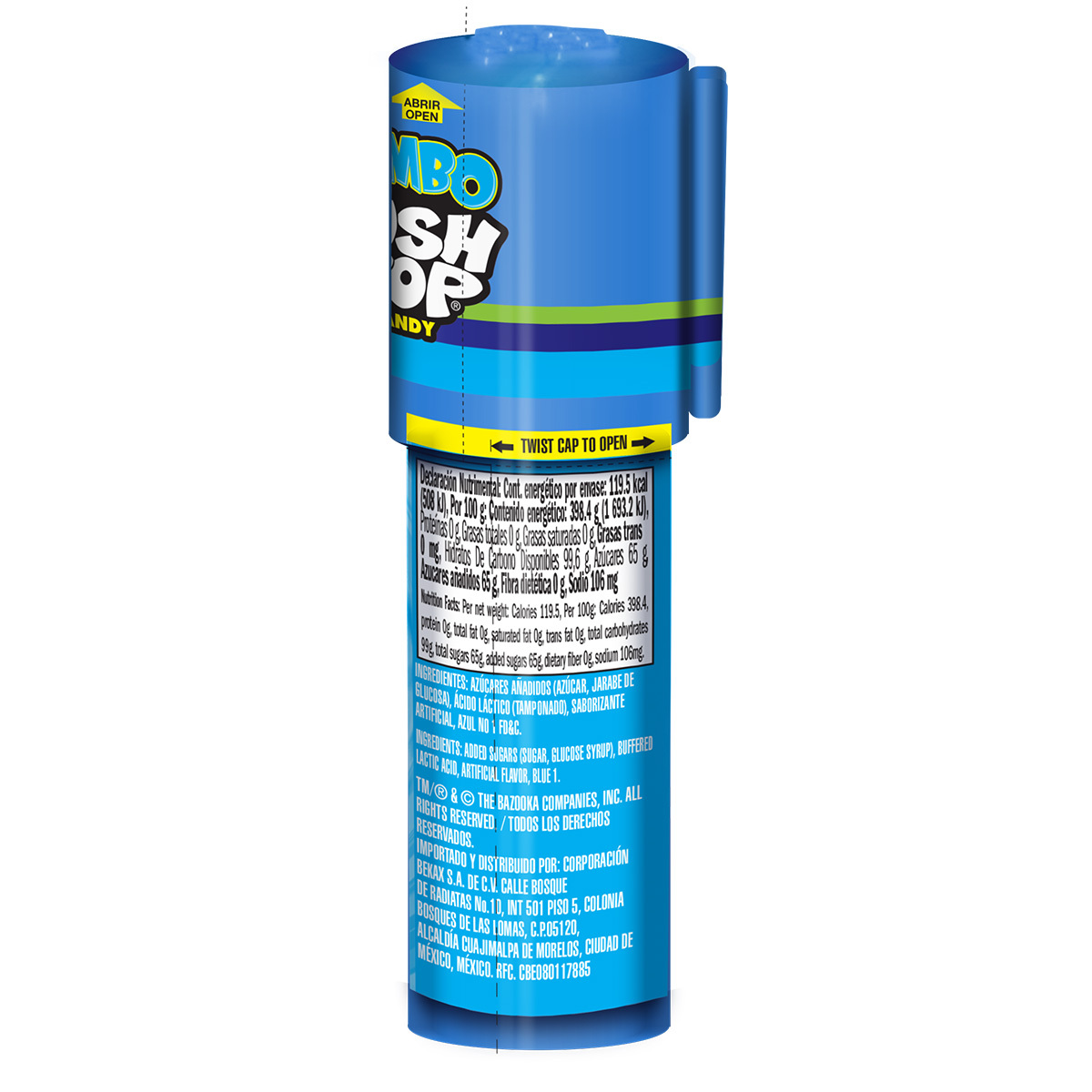 Bazooka Push Pop Jumbo 30g image number null