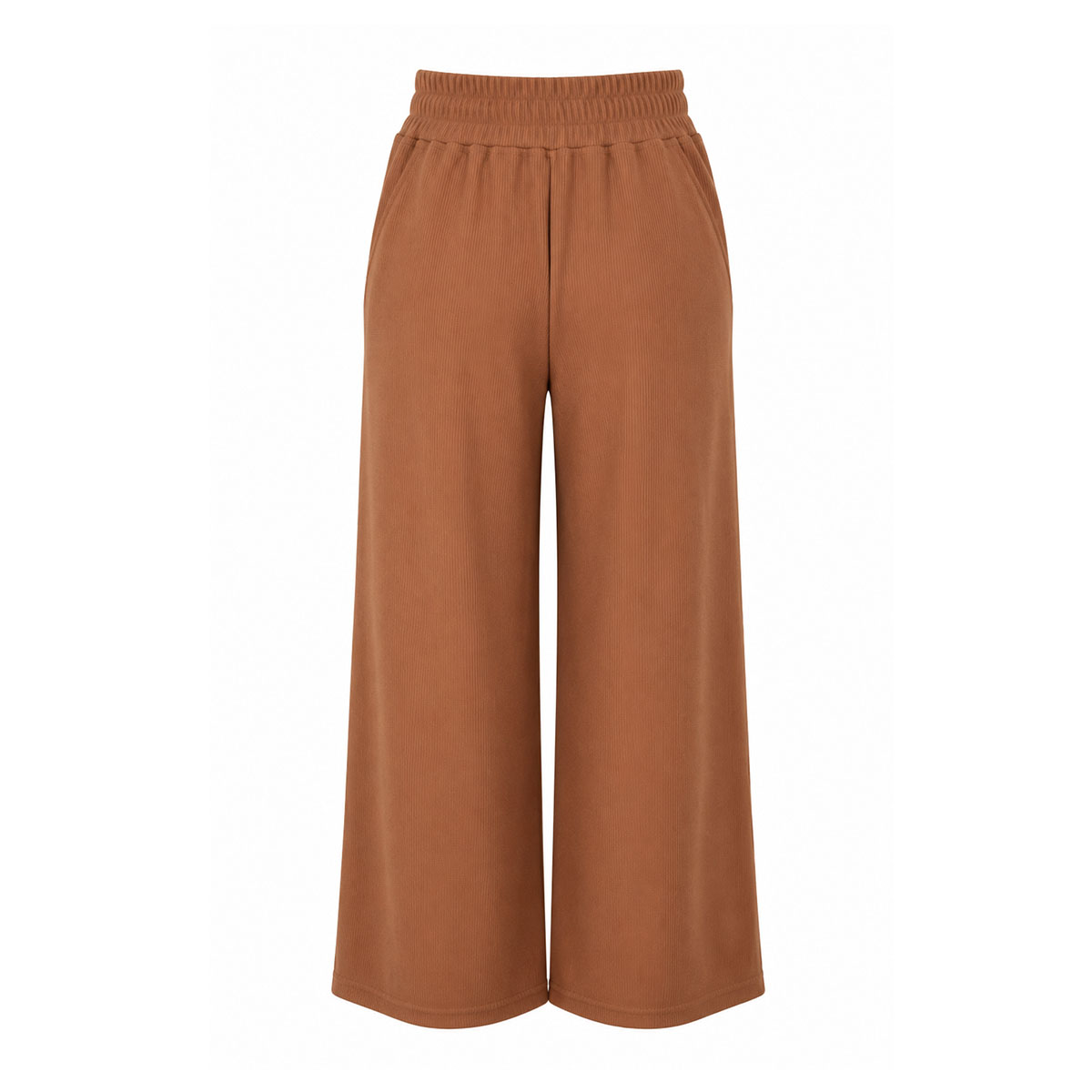 Pantal&oacute;n Pierna Ancha Bolsas En Los Costados Doma Fashion Para Mujer Curvy image number null