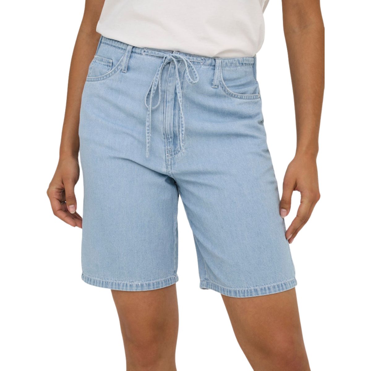 Short demin con cinta JDY para mujer Junior image number null