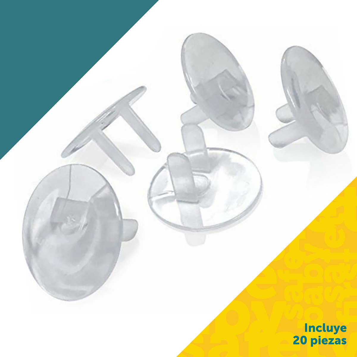Set 20 Pack Protector de Contactos Safety 1st image number null
