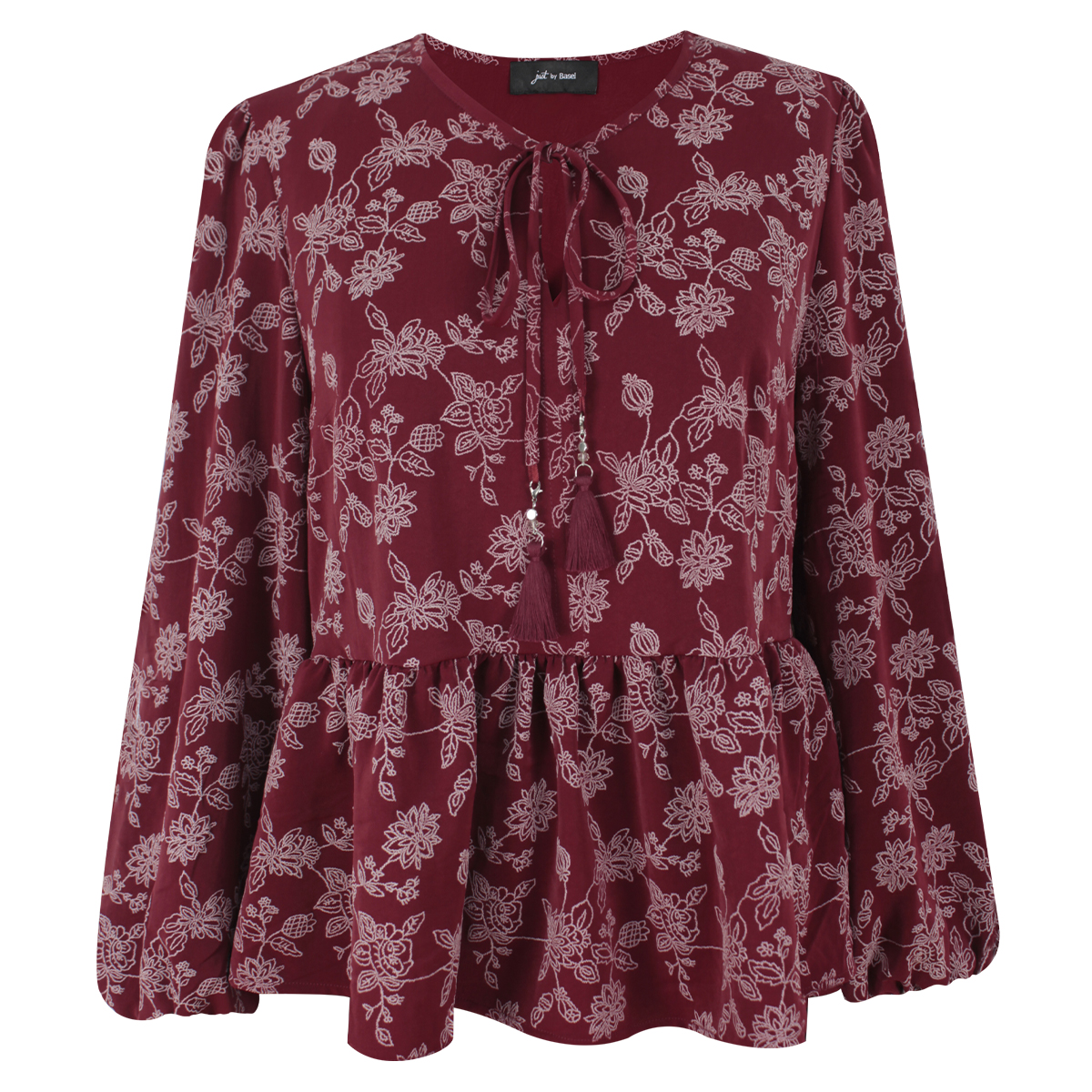 Blusa estampado mini floral para Mujer Petite JUST BY BASEL image number null